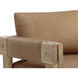 Carmichael Ludlow Sesame Leather Lounge Chair